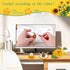 Yizzvb Crochet Kit for Beginners, 5 Pcs Coasters Plant Pot Crochet Start Kit for Adults, Complete Knitting Crochet Supplies with Step-by-Step Inst...