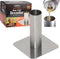 Camerons Beer Can Roaster - Stainless Steel BQQ Grill Chicken Roaster - Enhance Meal Flavor with Juicy Poultry on Barbecue Beer Stand - Indoor & O...