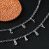 Cry Baby Necklace Y2k Layered Chain Choker Necklace for Women Summer Beach...
