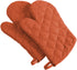 DII Basic Terry Collection 100% Cotton Quilted, Oven Mitt, Spice, 2 Piece...