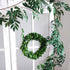 Supla 2 Pack 11.4' Silk Hanging Willow Jungle Leaves Greenery Vines Garland Fake Willow Twigs String in Green for Indoor Outdoor Wedding Decor Jun...