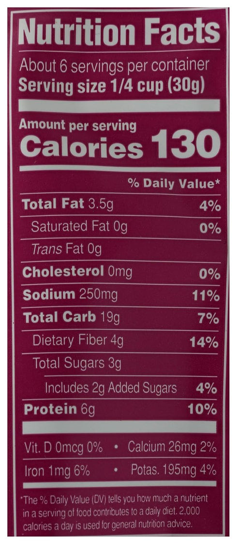 Saffron Road Korean BBQ Crunchy Chickpea Snack, 6oz - Gluten Free, Non-GMO, Halal, Kosher, Vegan...