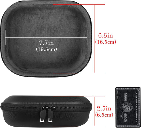 Linkidea Headphones Carrying Case Compatible with Sony WH-1000XM6, WH-1000XM4, WH1000XM3, WH-XB900N, MDR-1000X, Protective Hard Shell Travel Bag w...