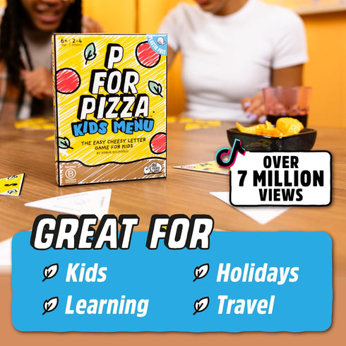 Big Potato P for Pizza Kids | Travel Game Great for Adults and Kids | Perfect for Holidays and Camping...