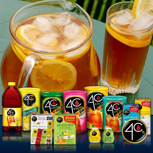 4C Energy Rush Drink Mix - Pack of 2 Boxes - 18 Packets Each - Makes 36 Servings - 6 Orange, 6 Berry, 6 Citrus Packets - Bonus Variety Pack -Net W...