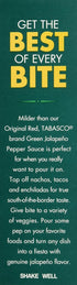 TABASCO brand Green Jalapeno Pepper Sauce; 2 oz bottle...