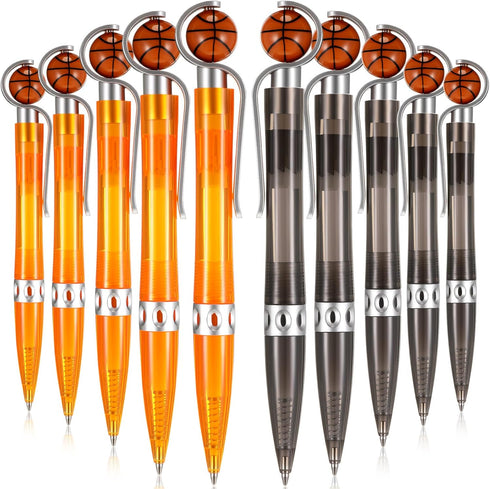 20 Pcs Basketball Pen Sports Ballpoint Pens Basketball Party Favors Basketball Souvenirs Black Ink Writing Pen for Office Desk Fun School Statione...