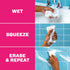 Mr. Clean Magic Eraser Ultra Bath Multi Purpose Cleaner for Bathroom, Soap Scum Remover for Shower, 5ct...