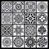 16 Pcs Mandala Stencils for Painting - Reusable Mandala Stencils Painting Templates for Scrapbooking Drawing Wood Wall Card Fabric DIY Crafts Deco...