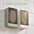 Soap Holder Dish Shower, 2 Pack Bar Soap Holder with Drainage, Self Draining Soap Holder, Wall Mounted Soap Box Tray Container for Bathroom, Batht...