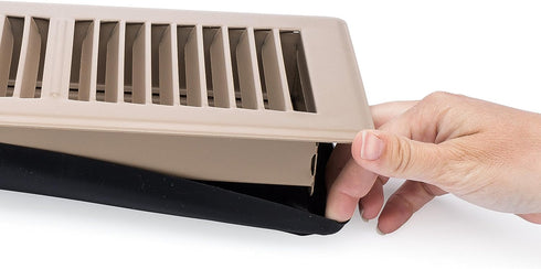 Rubber Vent Cover, 6 x 10 Inch, 3-Pack, DOES NOT include metal vent, Stops Airflow (additional sizes available)