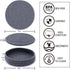 Trivets for Hot Dishes, Trivets for Hot Pots and Pans, 7 Inchs Hot Pads 5 Pcs and Storage Basket for Countertops, Pot Holders for Kitchen, Cotton ...