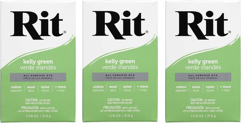 Rit Dye 3-32 11749 Powdered Fabric Dye, Kelly Green (?hr?? ???k)...