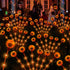 Scary Eyeballs Solar Halloween Lights Outdoor,2PACKS 12LED Halloween Decorations with 3D Floating Scary Eyeballs Magic Lights,Solar Spooky Lights ...