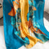 Fashion Scarves 100% Satin Silk Scarf Long Lightweight Sunscreen Shawls Wraps for Women Hair Scarves...