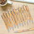 12 Pcs Motivational Quote Ballpoint Pen Bamboo Pens with Sayings Pens with Stylus Tip, Novelty Office Supplies Appreciation Gifts for Friends and ...