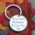 XGAKWD Drive Safe Keychain Handsome I Love You Gift for Husband Boyfriend Him, Car Driver Trucker Keychain Gifts...