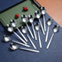 Berglander Teaspoons 6.3" Set of 12, Stainless Steel Shiny Polish Tea Spoons Silverware, Tea Spoon Small Dessert Spoon Teaspoon Dishwasher Safe...