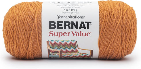 Bernat Super Value Solid Yarn-Masala 164053-53806...