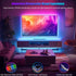 LED Lights for TV 40-60 Inch, 10FT (1 Roll of 10ft) ICRGB TV LED Backlight Kit with Bluetooth APP & 24 Keys Remote, Music Sync TV LED Lights, TV L...