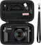Hard Travel Case for Canon Powershot G7 X Mark II/ G7 X Mark III Digital Camera, Protective Storage Bag with Zipper Mesh Pocket for Battery Pack, ...