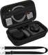 Canboc 4K Digital Camera Case for Femivo/brewene/zheozeig/VETEK 4K Vlogging Camera, Vlogging Camera Bag with Removable Shoulder Strap, Mesh Pocket...