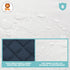 Sunny zzzZZ 6 Pack Baby Waterproof Changing Pad Liners - Quilted Thicker Ultra Soft Changing Table Cover Liners - Durable & Easy to Clean - Navy B...