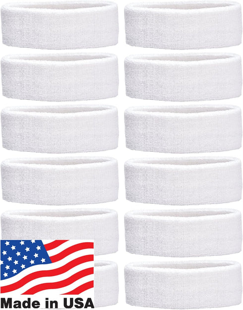 Unique Sports Team Headbands (Pack of 12)...