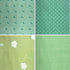 7 Pcs Fat Quarters Fabric Bundles Quilting Fabric Bundle Patchwork for Sewing Quilting and Crafting (Green)...