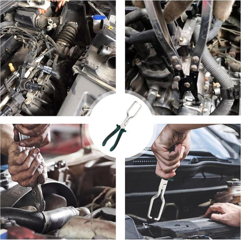 Car Fuel Line Pliers,Electrical Disconnect Pliers Remove Fuel Line Connections,Universal Electrical Connector Disconnect Tool Automotive Tools for...