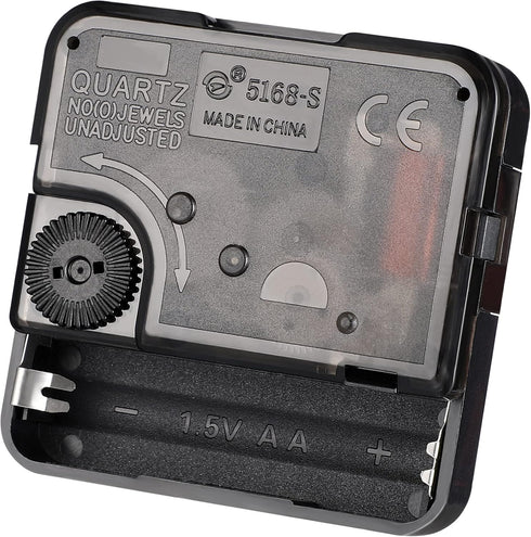 SUPVOX Quartz Clock Movement Replacement DIY Clock Mechanism Repair Part Accessory Silent Battery Operated Wall Clock Motor...