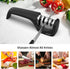 Knife Sharpener, Amesser 4-in-1 Kitchen Knife Sharpener Effortlessly Sharpen Restore, Hone, and Polish Blades Quickly for Kitchen Knives, Pocket K...
