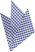 Jacob Alexander Gingham Checkered Pattern Pocket Square...
