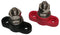 3/8" Battery Power & Ground Insulated Stainless Steel Stud Junction Post (Red & Black Set)...