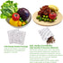 Produce Freshness Preserver Saver - Keep Fruits and Vegetables Fresh Longer, Ethylene Gas and Odor Absorber in Refrigerator (12 Refill Sachets)...