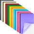 Morcheiong 24 Pcs Self Adhesive Felt Sheet Soft Felt Sheets with Adhesive Backing for Art Project and Sewing DIY Craft(11.8"x7.9"/30x20cm)- 24 Col...