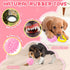 Pink Puppy Toys - 9 Pack Puppy Chew Toys for Teething, Interactive Dog Toys for Puppies, Small Dog Toys with Squeaky Dog Chew Toys, Treat Ball and...