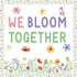 Wildflower Bulletin Board Kit for Sum-mer Theme Wild Flower Boarders Classroom Wall Decoration Daisy Butterfly Cutouts We Bloom Together Floral Se...