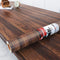 Decotalk Wood Grain Contact Paper for Cabinets Walnut Wood Countertop Peel and Stick Wallpaper Vinyl Dark Brown Wood Wallpaper Self Adhesive 12"x1...