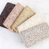 RIAH FASHION Rainbow Glitter Zip Around Wallet - Sparkly Confetti Single Zipper Clutch Purse with Card Slots (Rainbow - Silver)...