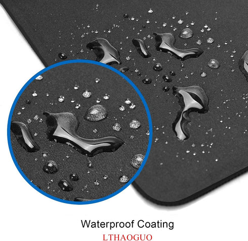 Garden Blooming Flowers Mouse Pad, Colourful Wildflowers Floral Mouse Mat with Waterproof Anti Slip Rubber Mousepad for Desktops, Computers, 9.5 X...