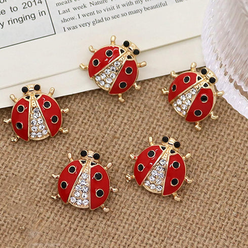 Cute Enamel Heart Rose Snake Funny Brooches Pin Set Fashion Cartoon Crystal Animal Themed DIY Bags Backpacks Jackets Hat Lapel Brooch for Women Gi...