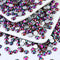 Flatback Crystal Rhinestones Round Gems for Nail Art and Craft Clothes Glue Fix, Rainbow AB (3.8-4.0mm) SS16/1440PCS...