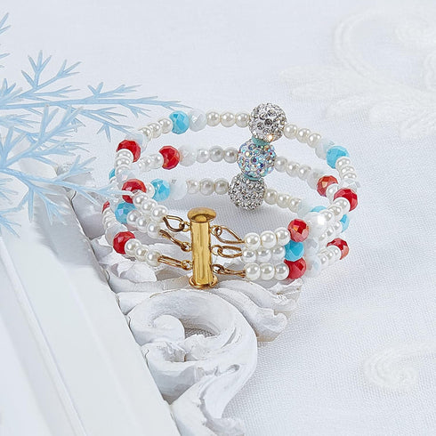 PH PandaHall 10 Sets Slide Clasp Lock, Multi Strand Slide Magnetic Tube Clasps Bracelet Necklace Connectors Layering Clasp for Layered Necklace Br...