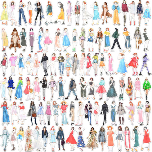 150Pcs People Stickers for Journaling Supplies, Scrapbooking Junk Journal Kit for, Scrapbook Stickers Bullet Adults Friends Scrap Booking Supplys ...