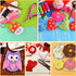 60PCS Felt Sheets Fabric, 4" X 4" Soft Felt Fabric for Crafts Halloween Christmas Fabric Fall Felt Squares for DIY and Sewing Projects (White)...