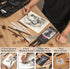 Drawing Sketching Pencil Set - 22 Piece Graphite Pencils, White Gel Pen, White Charcoal Pencils, Eraser Pencils, Erasers, Blending Stumps for Draw...