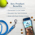 Blue Buffalo Nudges On The Go Natural Dog Treats, Chicken and Pork 5.5oz Reusable Container...