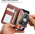 Bocasal for iPhone Xs/X Wallet Case with Card Holder PU Leather Magnetic Detachable Kickstand Shockproof Wrist Strap Removable Flip Cover for iPho...