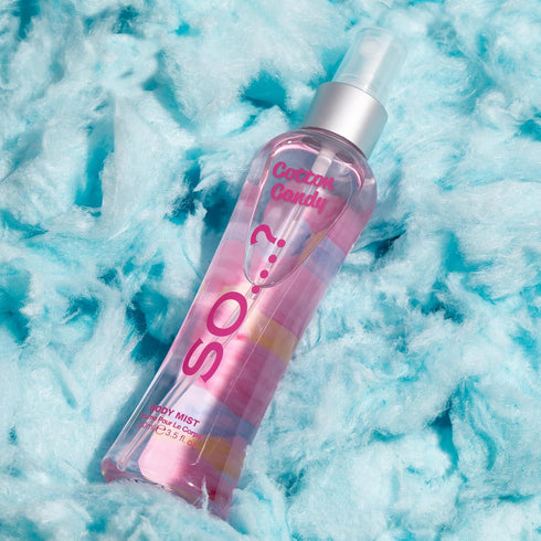 So…? Cotton Candy Body Mist Perfume for Women - Sweet Vanilla Perfume with Notes of Bergamot, Raspberry, Candy Floss - Gifts for Women - 3.5 oz...